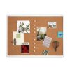 กระดาน QUARTET White Frame Cork Board