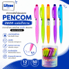 Pencom  ปากกาน้ำเงิน รุ่น OG04-แฟนซีหวาน เขียนดี สีสด แห้งเร็ว