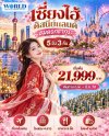 เซี่ยงไฮ้–ดิสนีย์แลนด์ ชมดอกซากุระ 5 วัน 3 คืน (ไม่ลงร้าน)