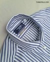 Kamakura - Vintage Navy Stripe - L (Asia)