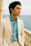 Alessandro Gherardi​ (Italy) -​ Linen​ Shirt  - M (Asia)