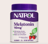 Natrol Melatonin Gummies, Sleep Support, 90 Strawberry 10 mg เยลลี่ เมลาโทนิน