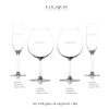 Gifts Lucaris Burgundy+Champagne x4