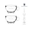 Caffé Latte Cup ชุดแก้วกาแฟ 2 ใบ พร้อมสลักรวมชุดกล่อง