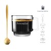 Stack Noir Coffee Mug ชุดแก้วกาแฟ 1 ใบ และช้อนสแตนเลส พร้อมสลักรวมชุดกล่อง