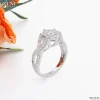 ND245 Halo Diamond Ring