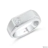 ND341 Single Diamond Ring