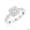 ND350 Halo Diamond Ring