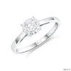 ND371 Single Diamond Ring