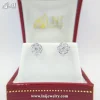 ND414 Halo Diamond Earring