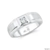 ND451 Single Diamond Ring