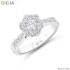 ND473 3D GIA Diamond Ring