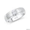 ND1501 Single Diamond Ring