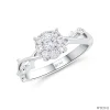 ND2011 Halo Diamond Ring