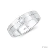 ND2401 Single Diamond Ring