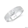 ND501 Single Diamond Ring