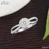 ND527 Halo Diamond Ring