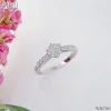 ND5281 Halo Diamond Ring