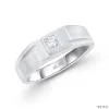 ND541 Single Diamond Ring