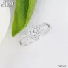 ND611 Halo Diamond Ring