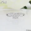 ND613 Halo Diamond Ring