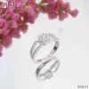 ND633 Halo Diamond Ring