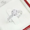 ND656 Halo Diamond Ring