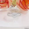 ND684 Halo Diamond Ring