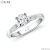 WD780 แหวนเพชร Oval GIA