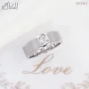 ND901 Single Diamond Ring