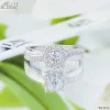 ND931 Halo Diamond Ring