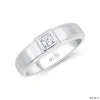 ND971 Single Diamond Ring