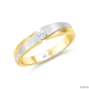 ND870 Single Diamond Ring