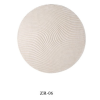 Hand Woven Round Rug -001a