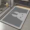 Doormat Carpet12 ขนาด 40x 60 cm (กระต่าย)