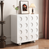 ตู้วางรองเท้า DC917 Dim L100XW35XH90 CM White