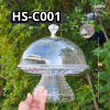 HS C001 ถาดกลม+ฝา D 21cm