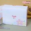 BJ กล่องสแน็คบ็อกซ์ little Flowers 100ใบ