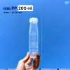 ขวดPP ปากกด 200cc 150ขวด