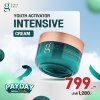 Glass Skin Youth Activator Intensive Cream - ไนท์ครีมเข้มข้น กู้ผิวโทรมข้ามคืน ตื่นมาผิวฟูเรียบเนียนพร้อมแต่งหน้า(50ML.)