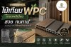 WPC เกรดพรีเมียม สวยทนทาน WPC เกรดพรีเมียม สวยทนทาน