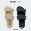 Monobo รุ่น Cindy Muffin รองเท้าแตะสายคู่สวมง่าย ลุคน่ารักสายหวาน ตกแต่งโลโก้ทรงเพชร พื้นนุ่ม เดินสบาย ของแท้ 100%