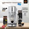 เครื่องชงกาแฟสด ETZEL ชงแคปซูลได้ 20 บาร์ รุ่น SN685Set1 และ SN685Set2 ฟรี! กาแฟดอยช้าง 250 กรัมและกาแฟแคปซูล