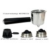 ETZEL ชุดก้านชงกาแฟแคปซูล Nespresso สำหรับ SN203/SN5082 พร้อมอะแดปเตอร์ ฟิลเตอร์ 1 Shot / 2 Shot ก้านชง 51 มม.