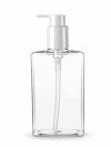 ขวด PETG 300ml. เหลี่ยม สีใส