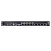 HT1724 : KINAN 17” 24 Port CAT5 LCD KVM over IP Switch 1-Local / 1-Remote Access