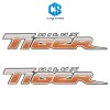 สติ๊กเกอร์ HILUX TIGER ส้ม - TOYOTA TIGER (ติดข้างท้ายกระบะ)