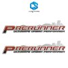สติ๊กเกอร์ PRERUNNER - TOYOTA VIGO รุ่น2 (ติดข้างท้ายกระบะ)