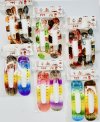HC-208กิ๊บปากเป็ดใหญ่สีเพ้นท์1x2(คละสี24ชิ้น)