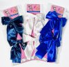 NR-332กิ๊บโบว์1.5นิ้วมัธยม2ชั้น1x2(คละสี24ชิ้น)
